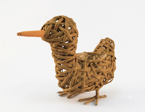 Decorative duck planter with - duck,