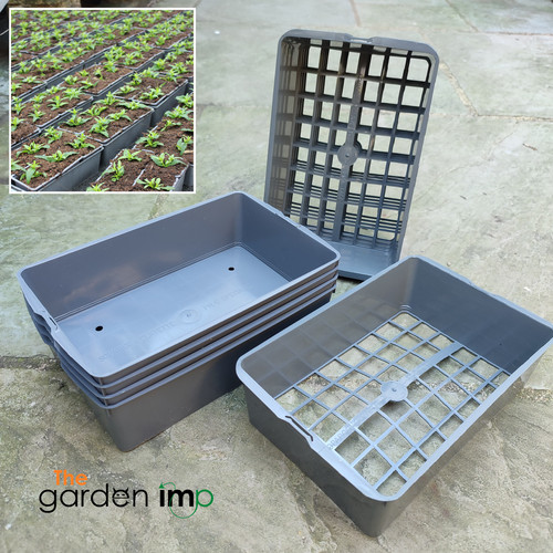 7cm square plant pot - square,