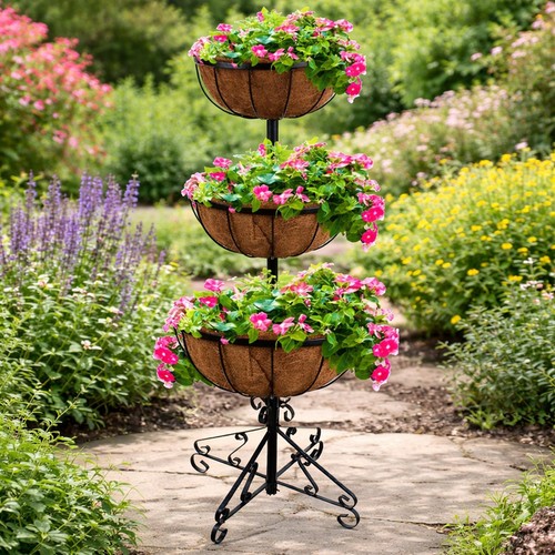 Tier garden flower - 3, fountain