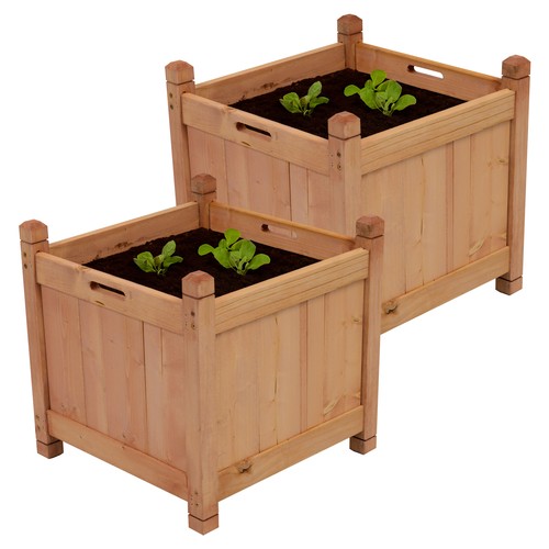Woodside square wooden garden - square,