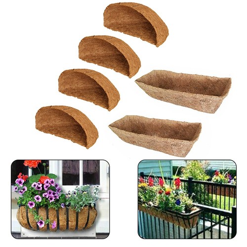 Half round coco liner - half,