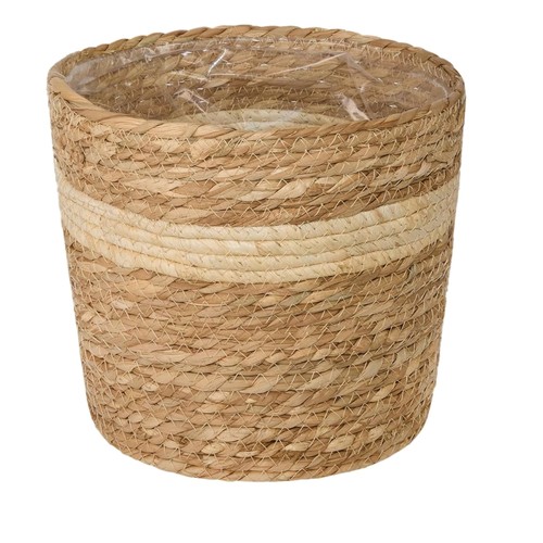 Seagrass plant pot cover - cover, with